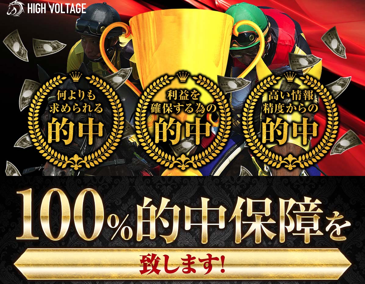 ハイボルテージは詐欺サイト？口コミ評判から予想が当たるか徹底検証 - みんなの競馬検証