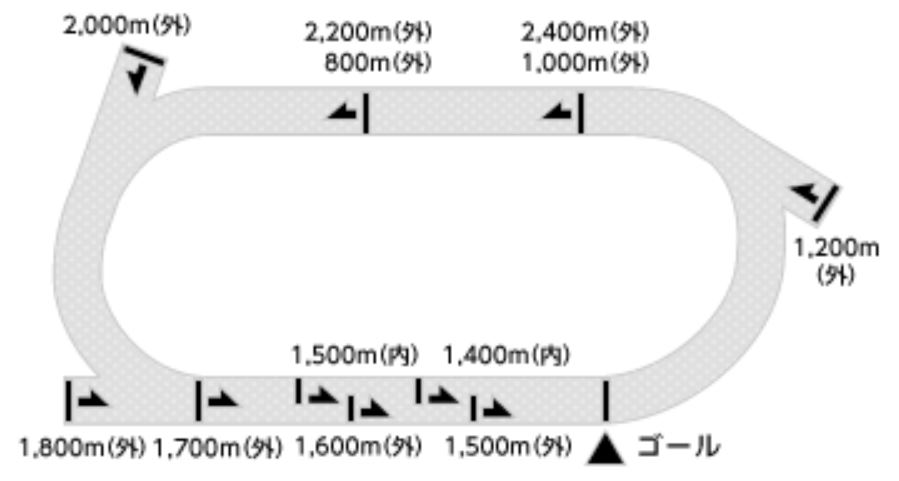 船橋競馬場　コース特徴