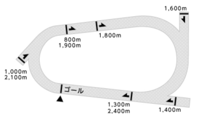 高知競馬場のコース全体の特徴